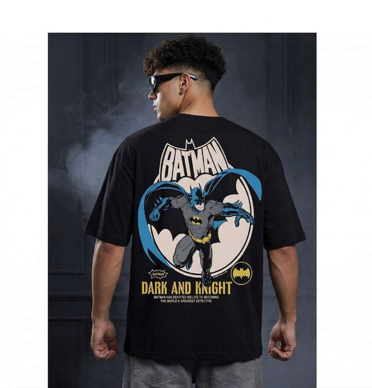 Dark And Knight Graphic Oversized T-Shirt