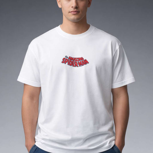 The Amazing Spider-Man Vintage Graphic Oversized T-Shirt