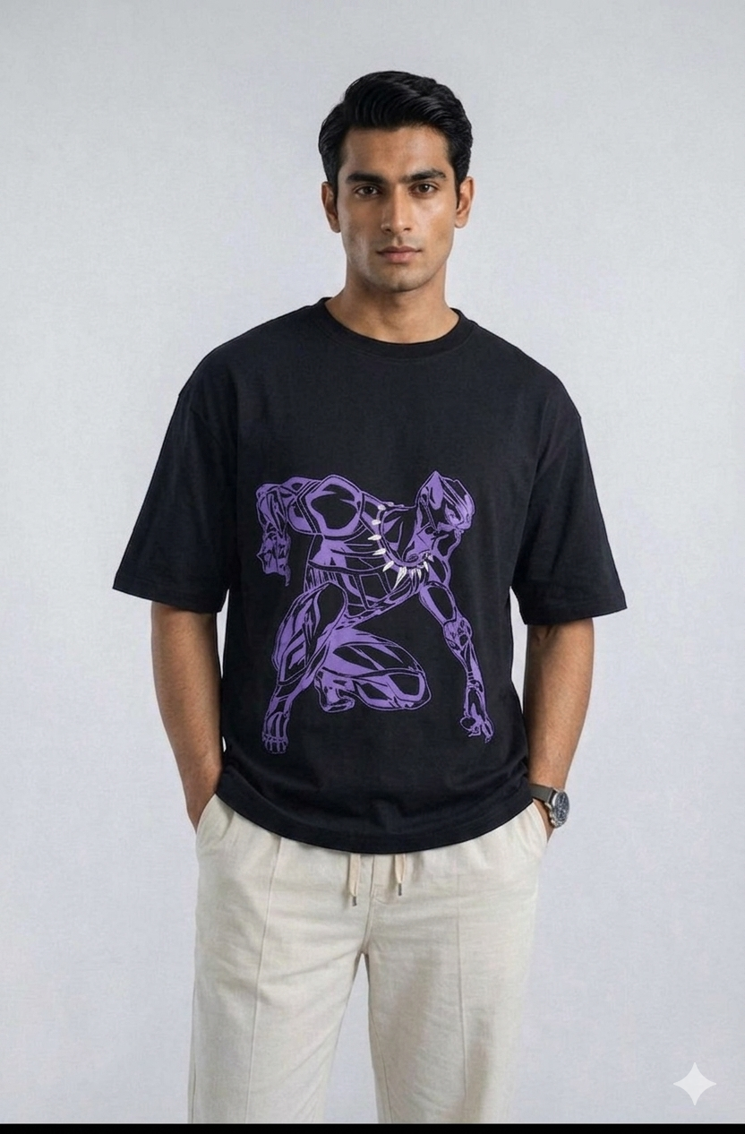 Silent Panther Oversized T-Shirt