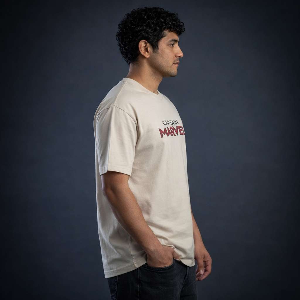 Captain Heritage Graphic Oversized T-Shirt