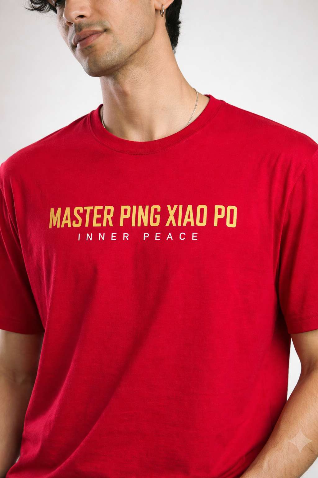 Master Ping Xiao Po Graphic Oversized T-Shirt