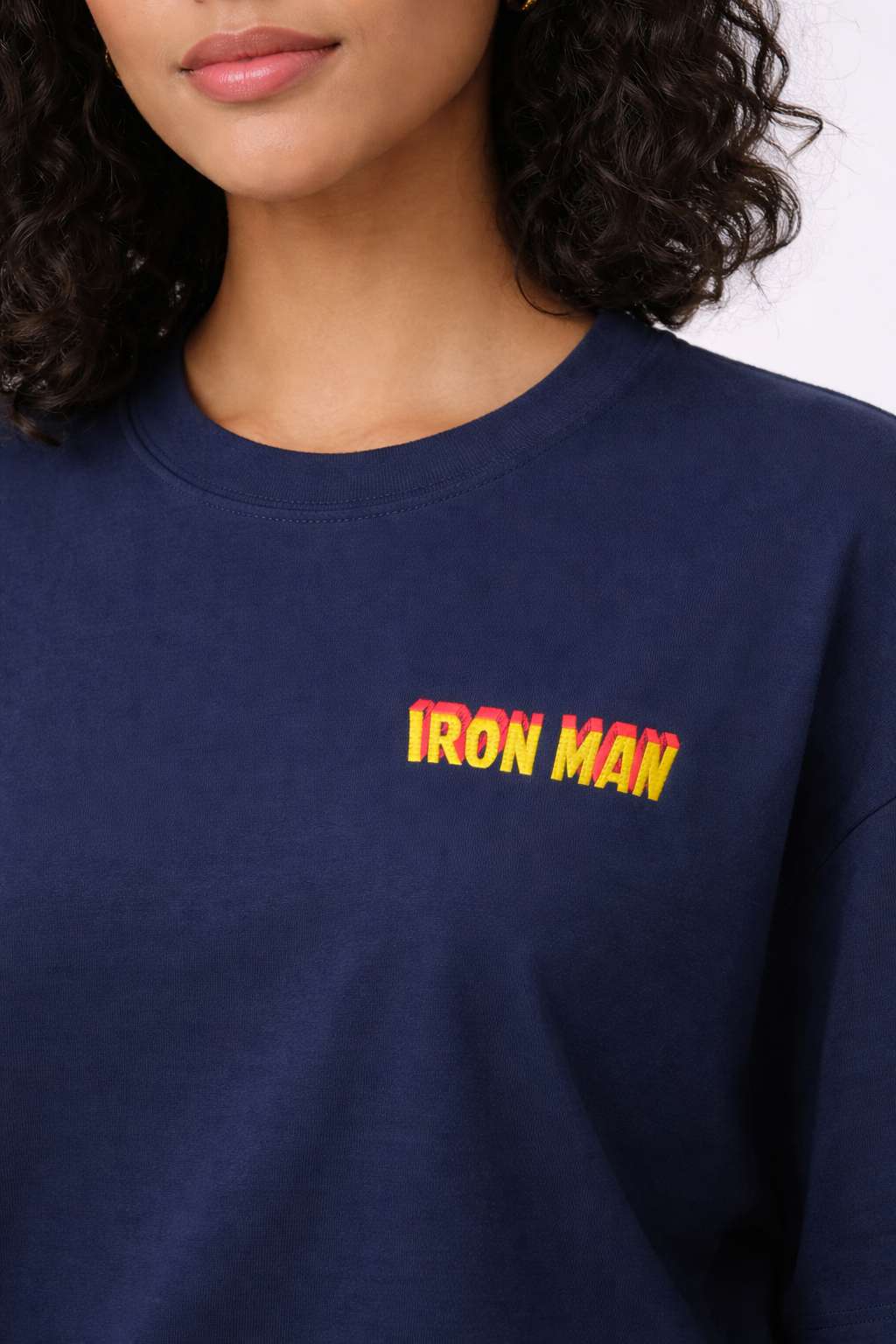 The Invincible Iron Man Graphic Oversized T-Shirt