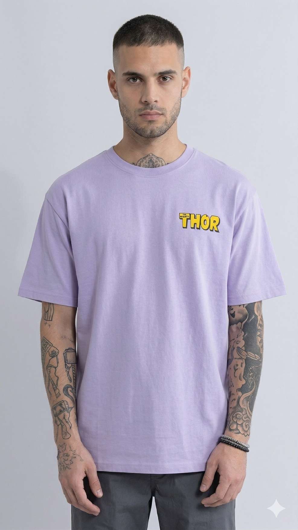 The Mighty Thor Comic Heritage Oversized T-Shirt