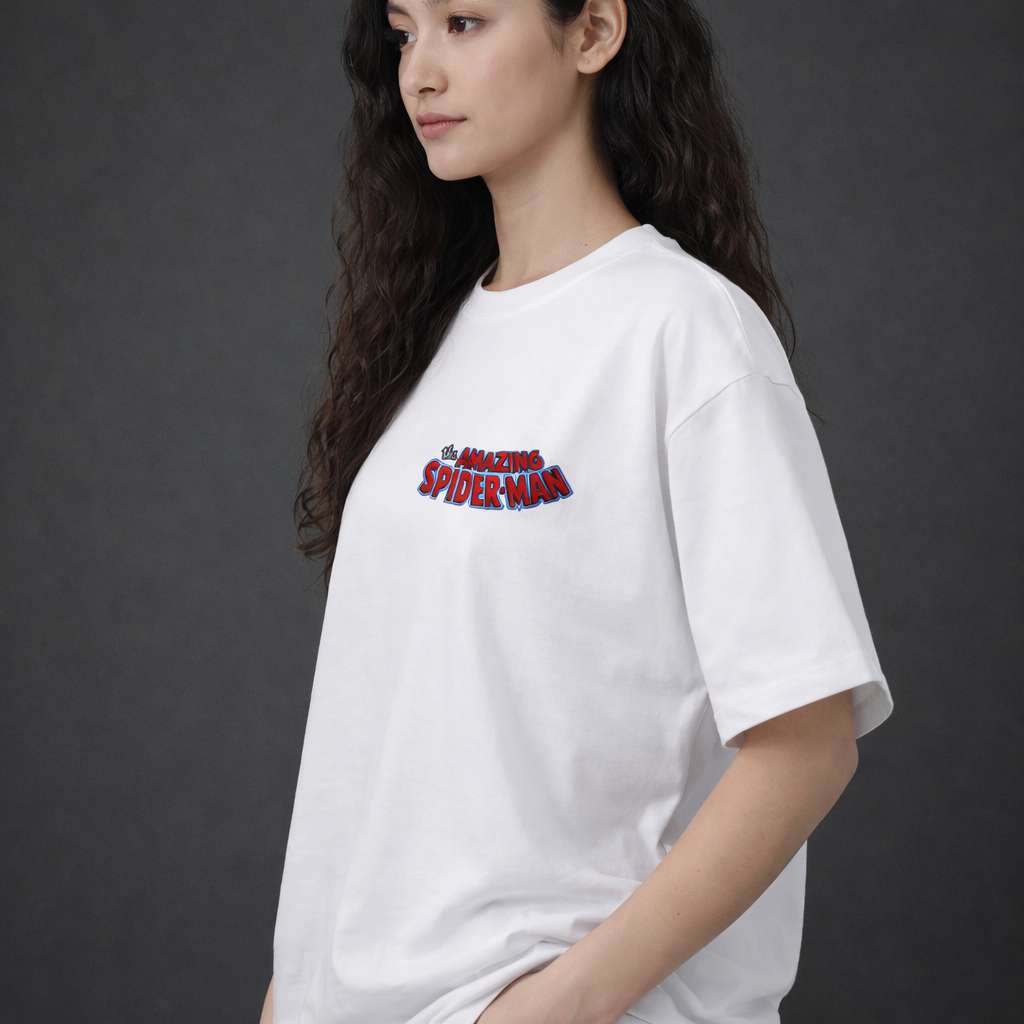 The Amazing Spider-Man Vintage Graphic Oversized T-Shirt