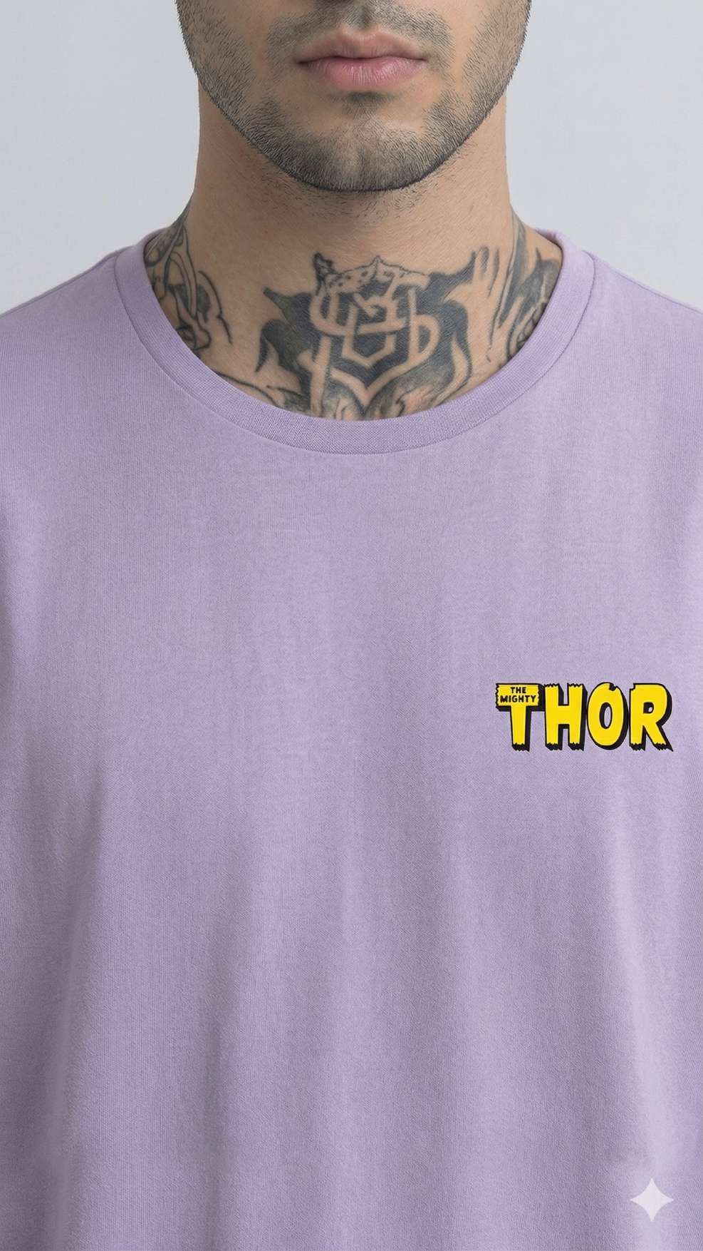 The Mighty Thor Comic Heritage Oversized T-Shirt