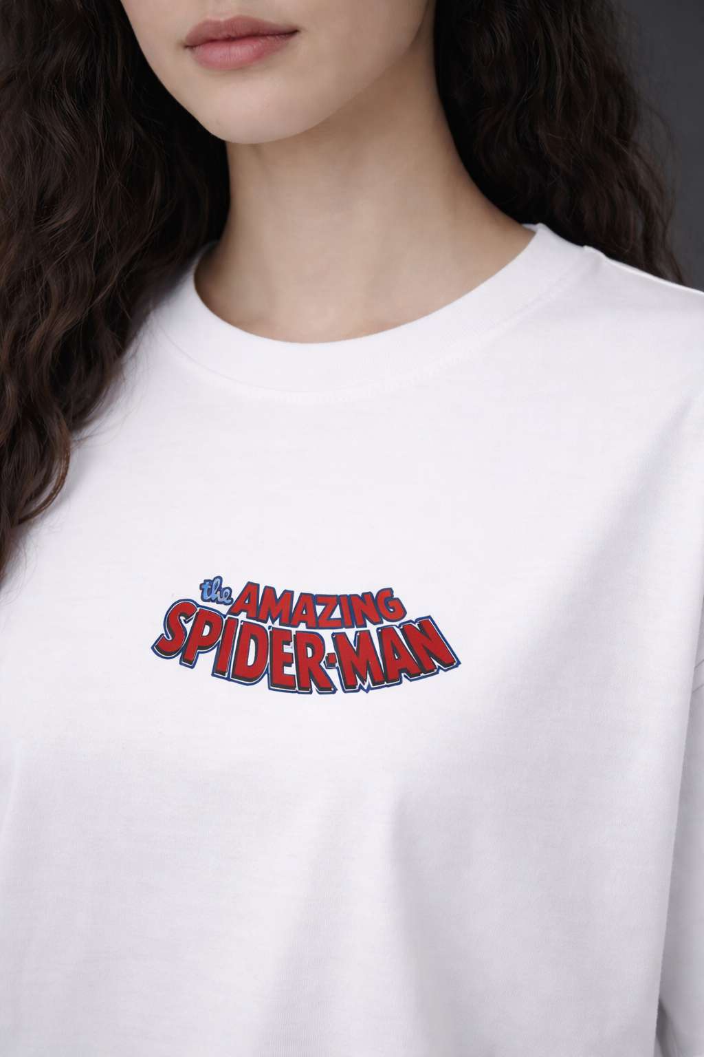 The Amazing Spider-Man Vintage Graphic Oversized T-Shirt