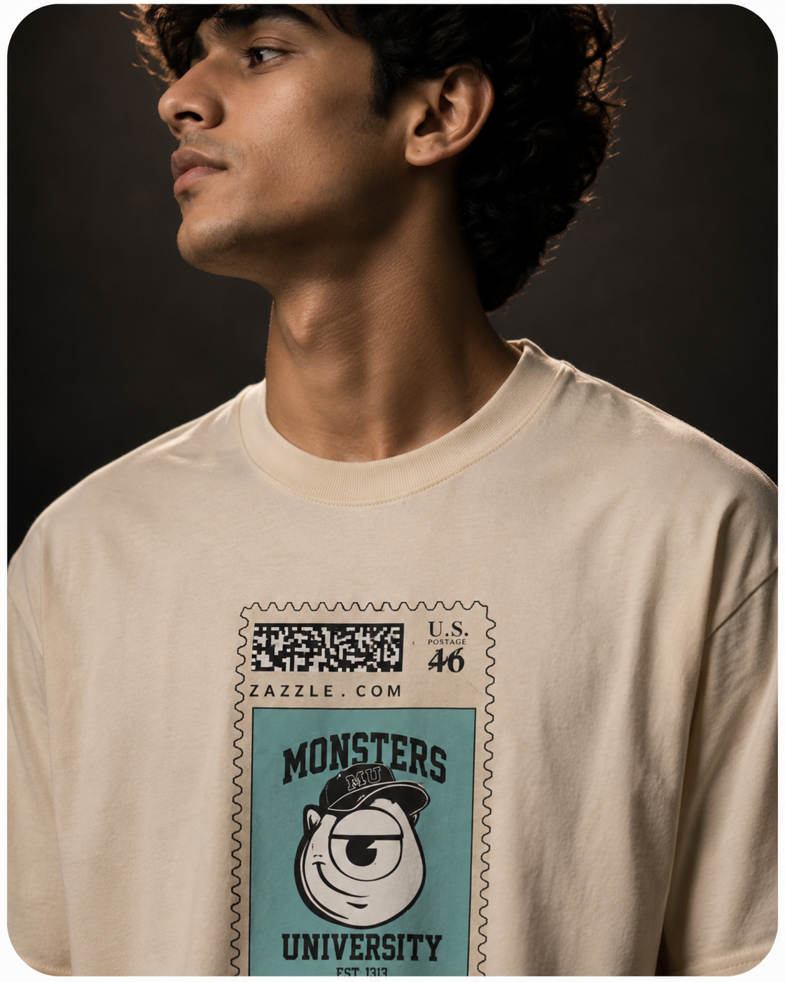 Monsters Inc. — Oversized Graphic Tee