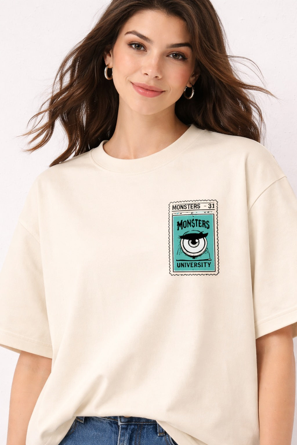 Monsters Inc. — Oversized Graphic Tee