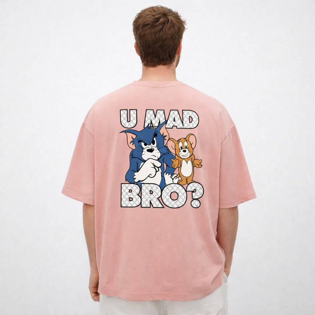 U Mad Bro? | Oversized Graphic Tee