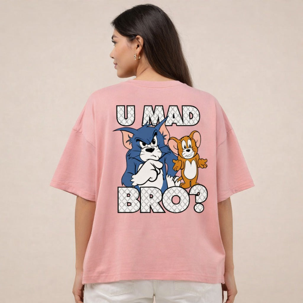 U Mad Bro? | Oversized Graphic Tee