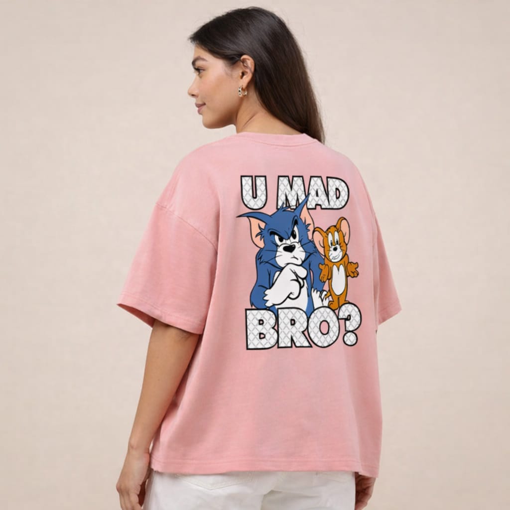 U Mad Bro? | Oversized Graphic Tee