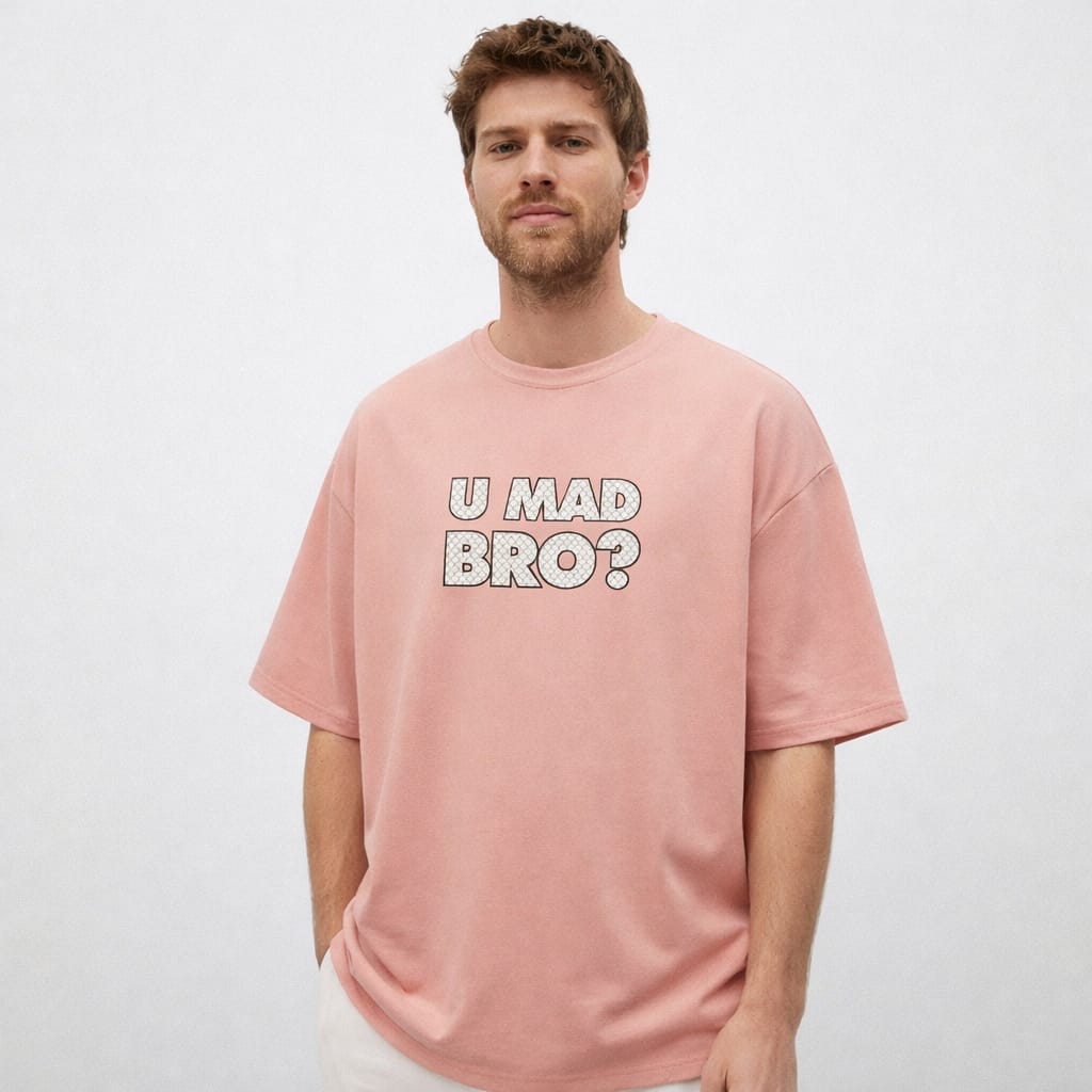 U Mad Bro? | Oversized Graphic Tee