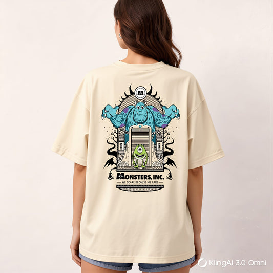 Monsters Inc. — Oversized Graphic Tee