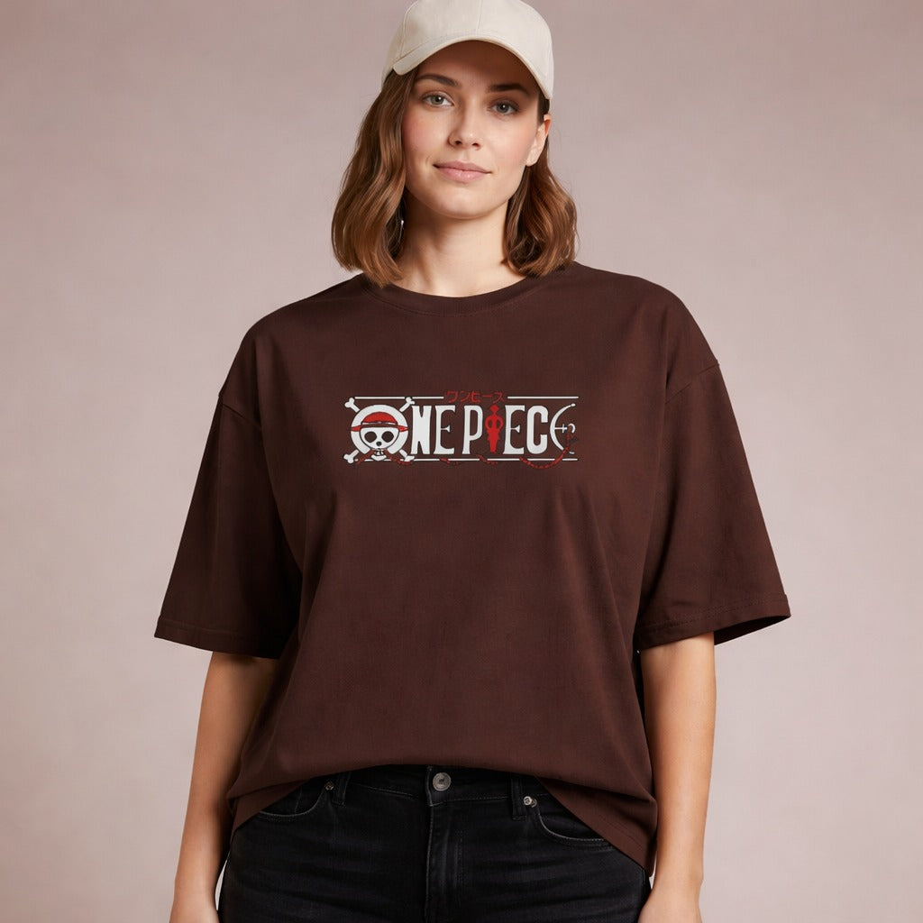 Zoro x One Piece — Oversized Anime Tee