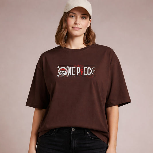 Zoro x One Piece — Oversized Anime Tee