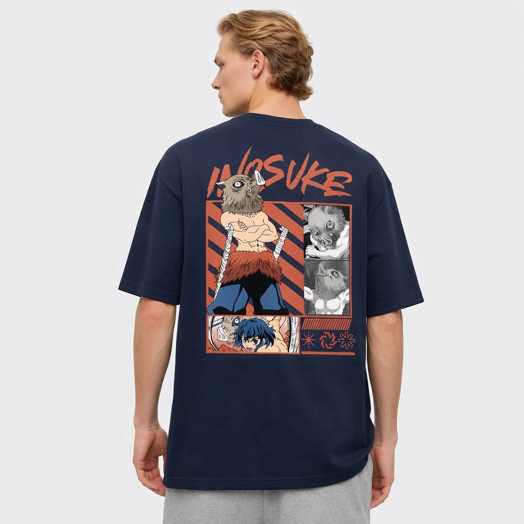 Inosuke Beast Mode — Oversized Tee