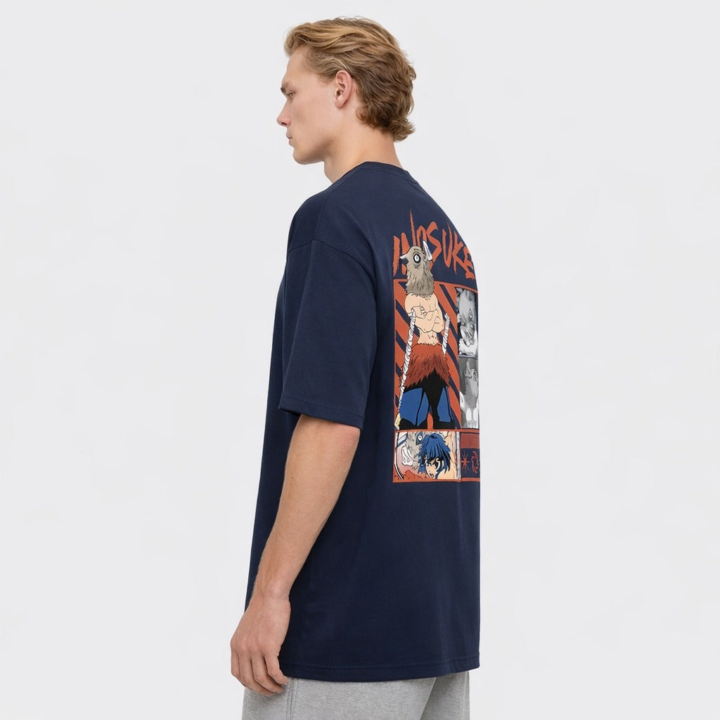 Inosuke Beast Mode — Oversized Tee